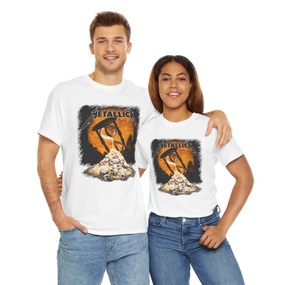 New Metallica High Quality Printed Unisex Heavy Cotton T-shirt