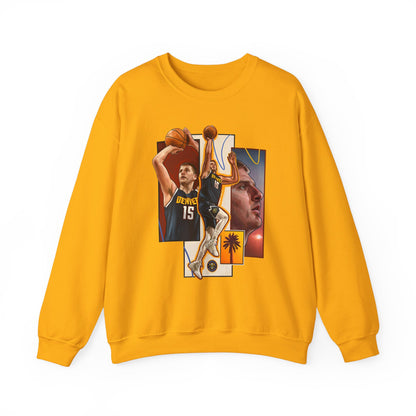 Denver Nuggets Nikola Jokić High Quality Unisex Heavy Blend™ Crewneck Sweatshirt