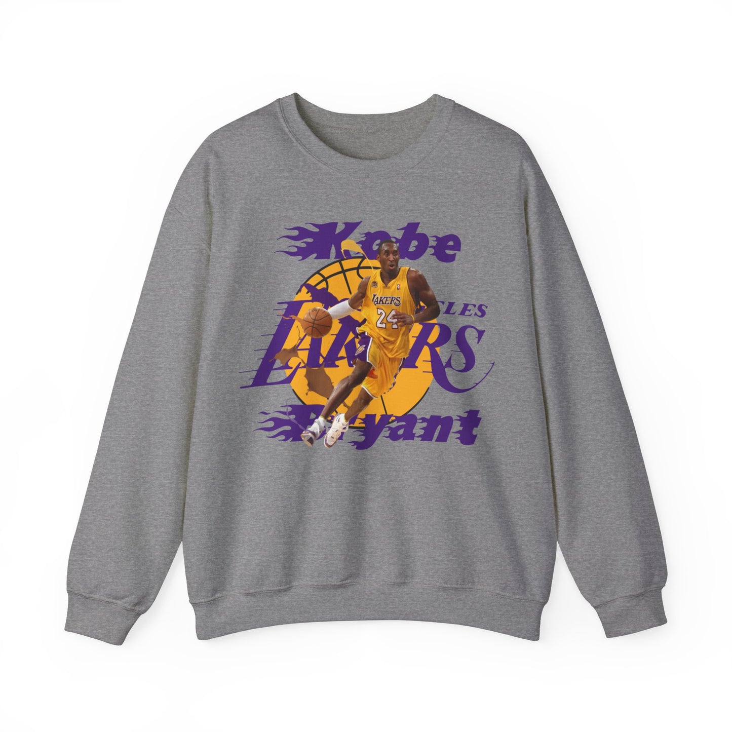 New Los Angeles Lakers Kobe Bryant High Quality Unisex Heavy Blend™ Crewneck Sweatshirt