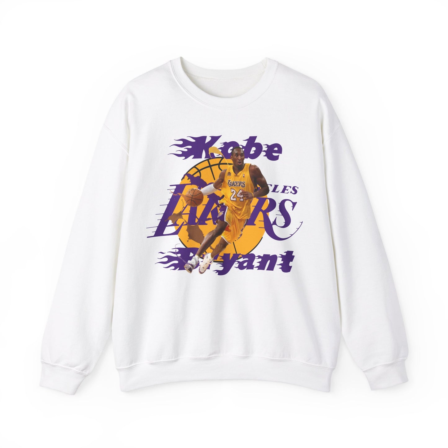 New Los Angeles Lakers Kobe Bryant High Quality Unisex Heavy Blend™ Crewneck Sweatshirt