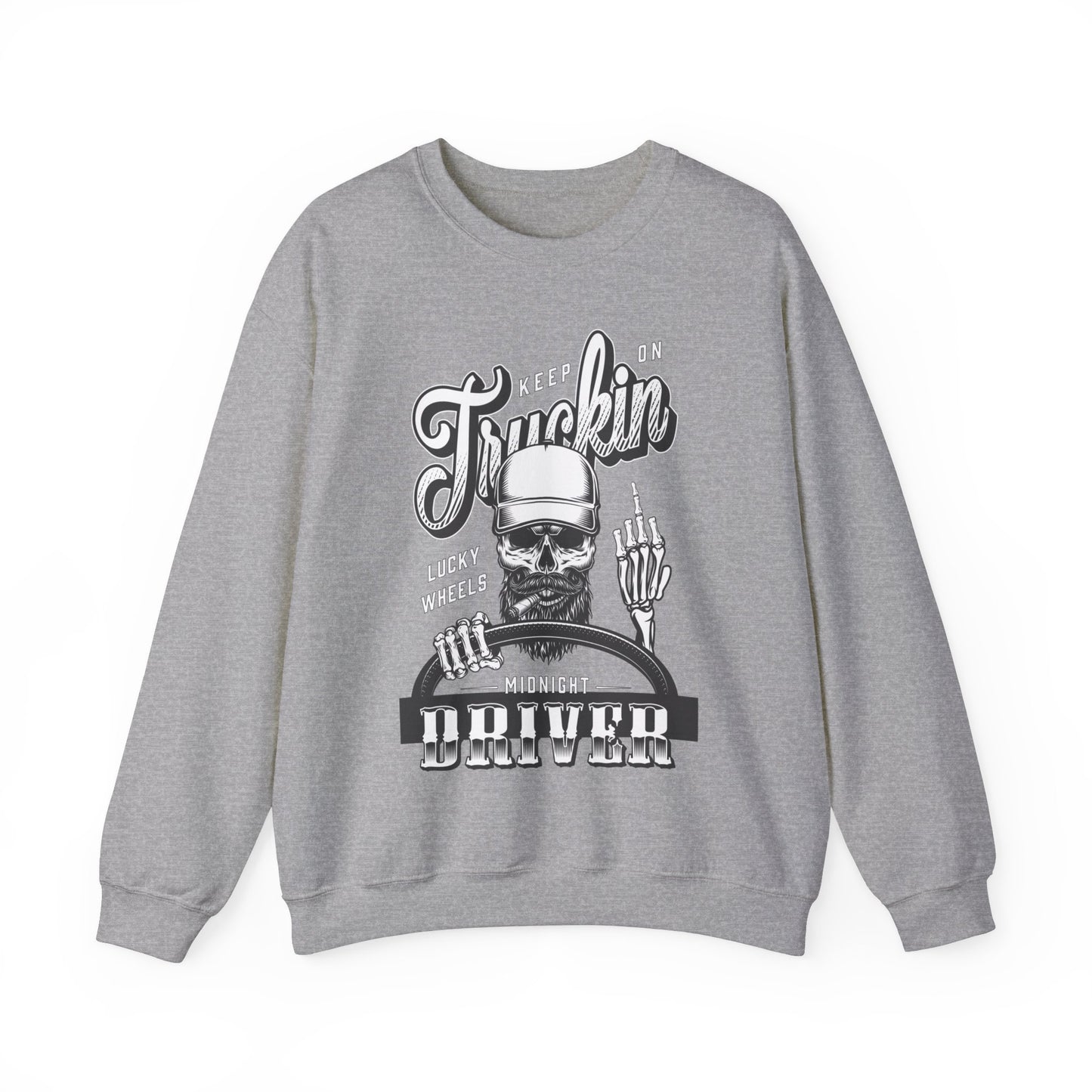 Keep On Truckin High Quality Unisex Heavy Blend™ Crewneck Sweatshirt