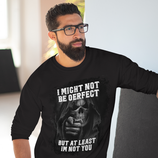 I Might Not Be Perfect But At Least High Quality Unisex Heavy Blend™ Crewneck Sweatshirt