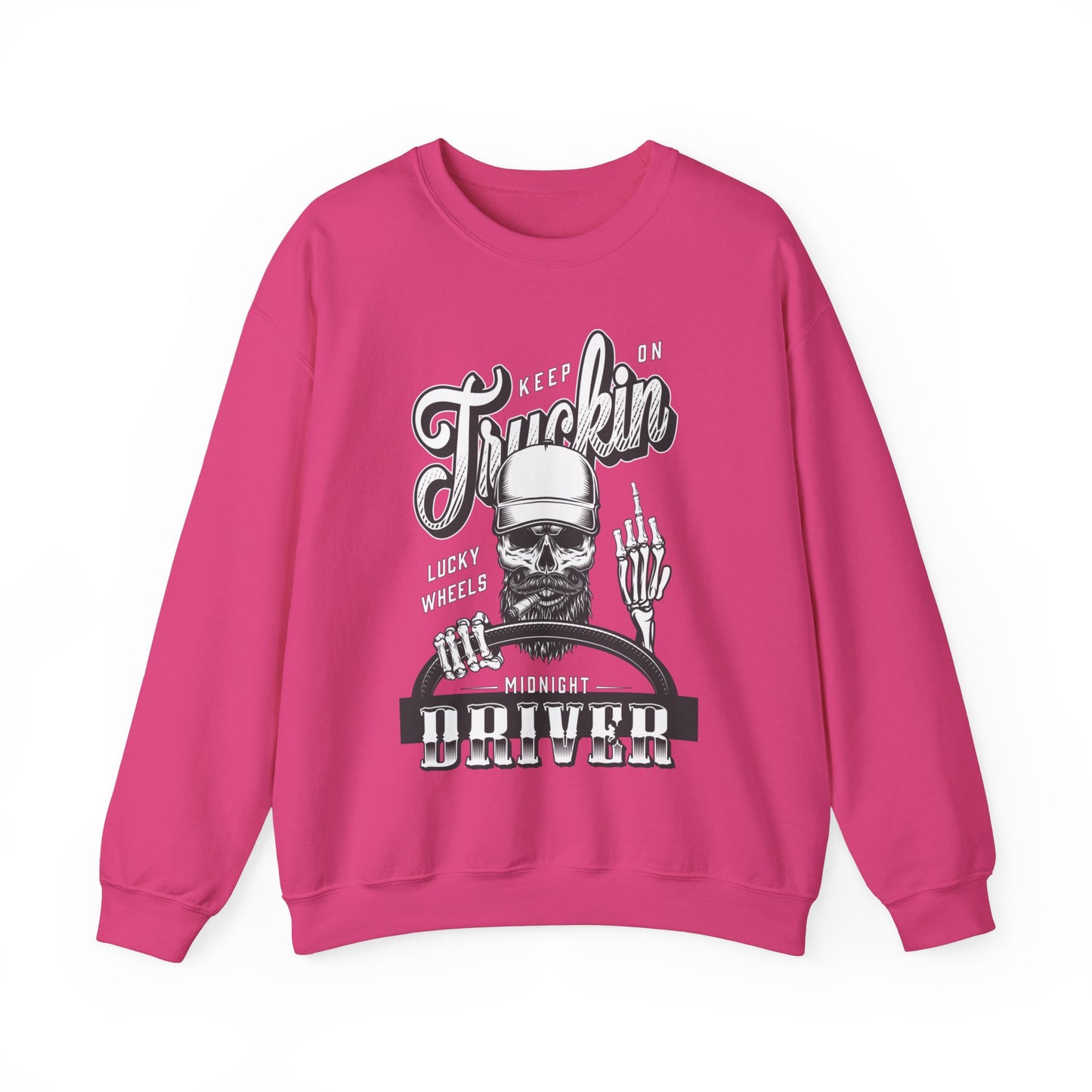 Keep On Truckin High Quality Unisex Heavy Blend™ Crewneck Sweatshirt