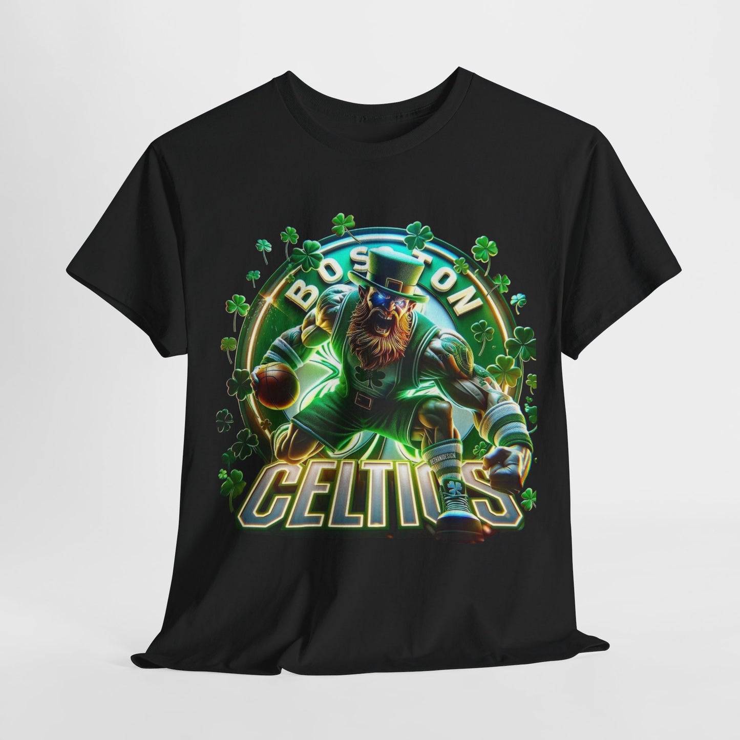 Boston Celtics High Quality Printed Unisex Heavy Cotton T-Shirt