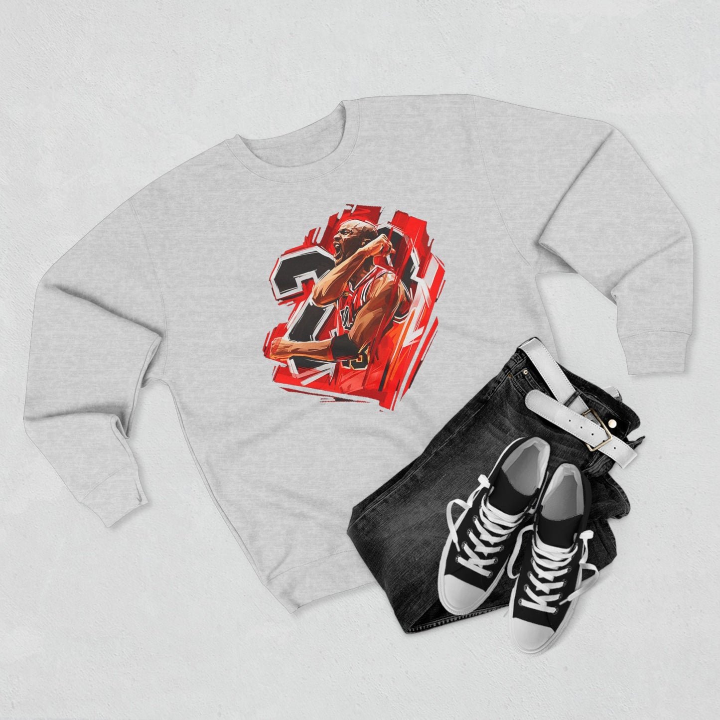 New Chicago Bulls Michael Jordan High Quality Unisex Heavy Blend™ Crewneck Sweatshirt