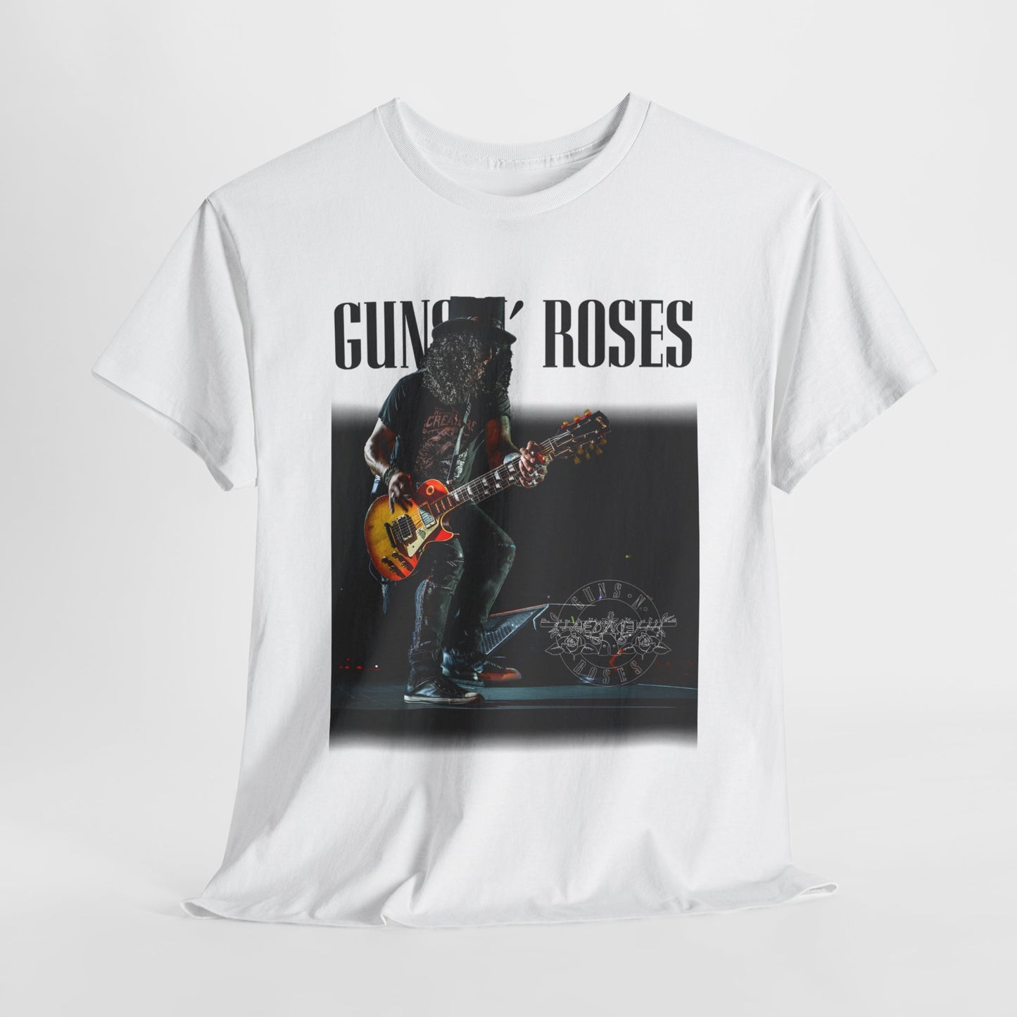 New Guns N' Roses Slash High Quality Printed Unisex Heavy Cotton T-shirt