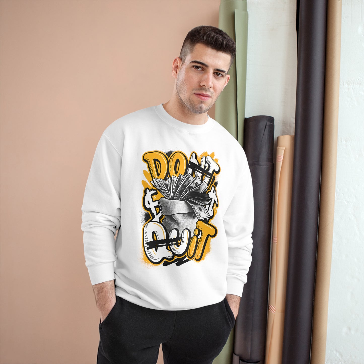 Don't Quit High Quality Unisex Heavy Blend™ Crewneck Sweatshirt