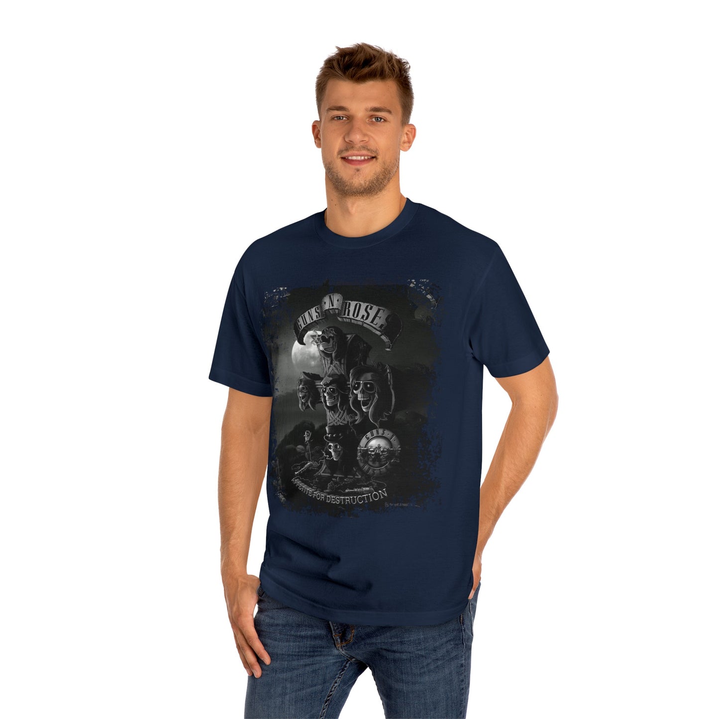 Guns N' Roses High Quality Printed Unisex Heavy Cotton T-shirt