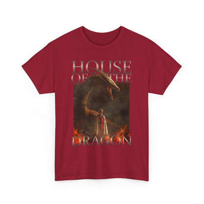House Of The Dragon High Quality Printed Unisex Heavy Cotton T-shirt