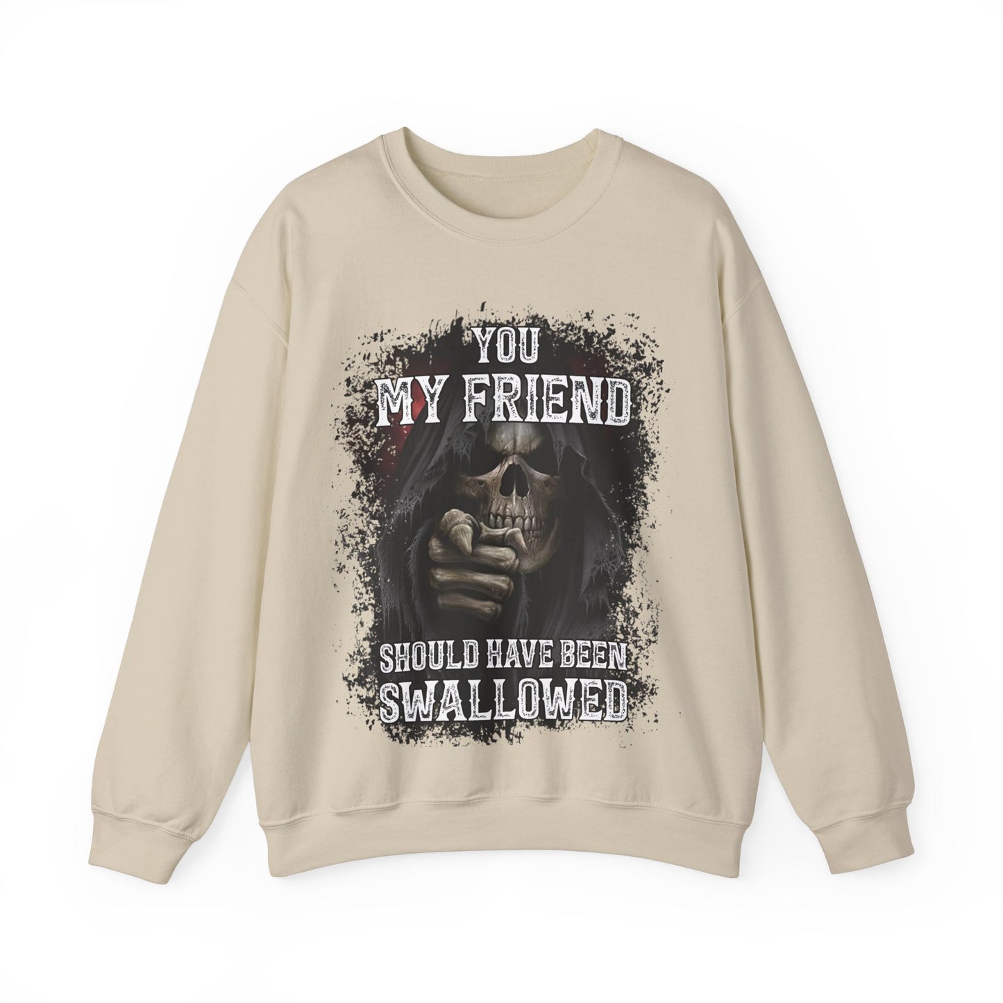 To You My Friend High Quality Unisex Heavy Blend™ Crewneck Sweatshirt