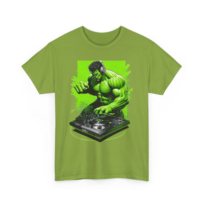Funny DJ Hulk High Quality Metallica Printed Unisex Heavy Cotton T-shirt