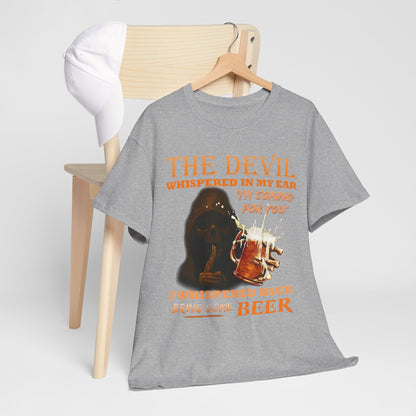 Bring Me Some Beer High Quality Printed Unisex Heavy Cotton T-shirt