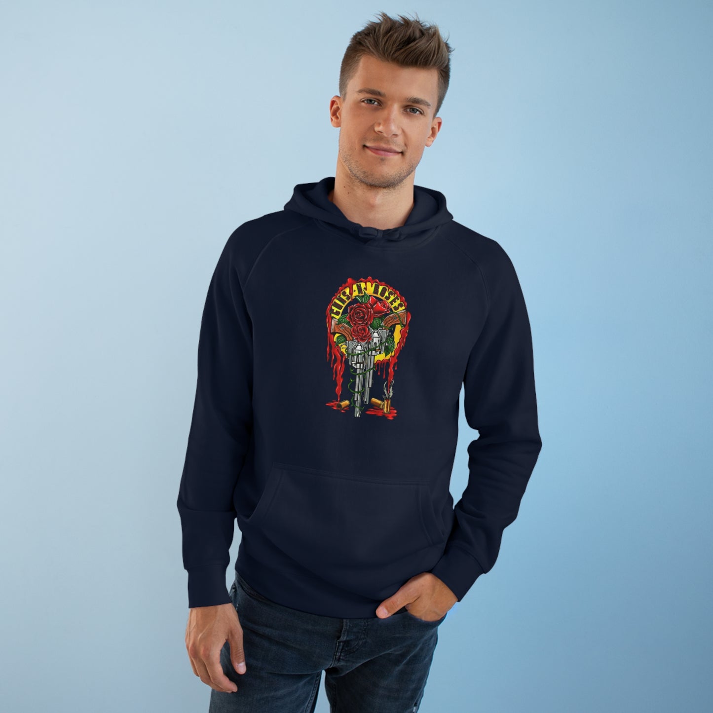 Guns N' Roses And The Bullets High Quality Unisex Heavy Blend™ Hoodie