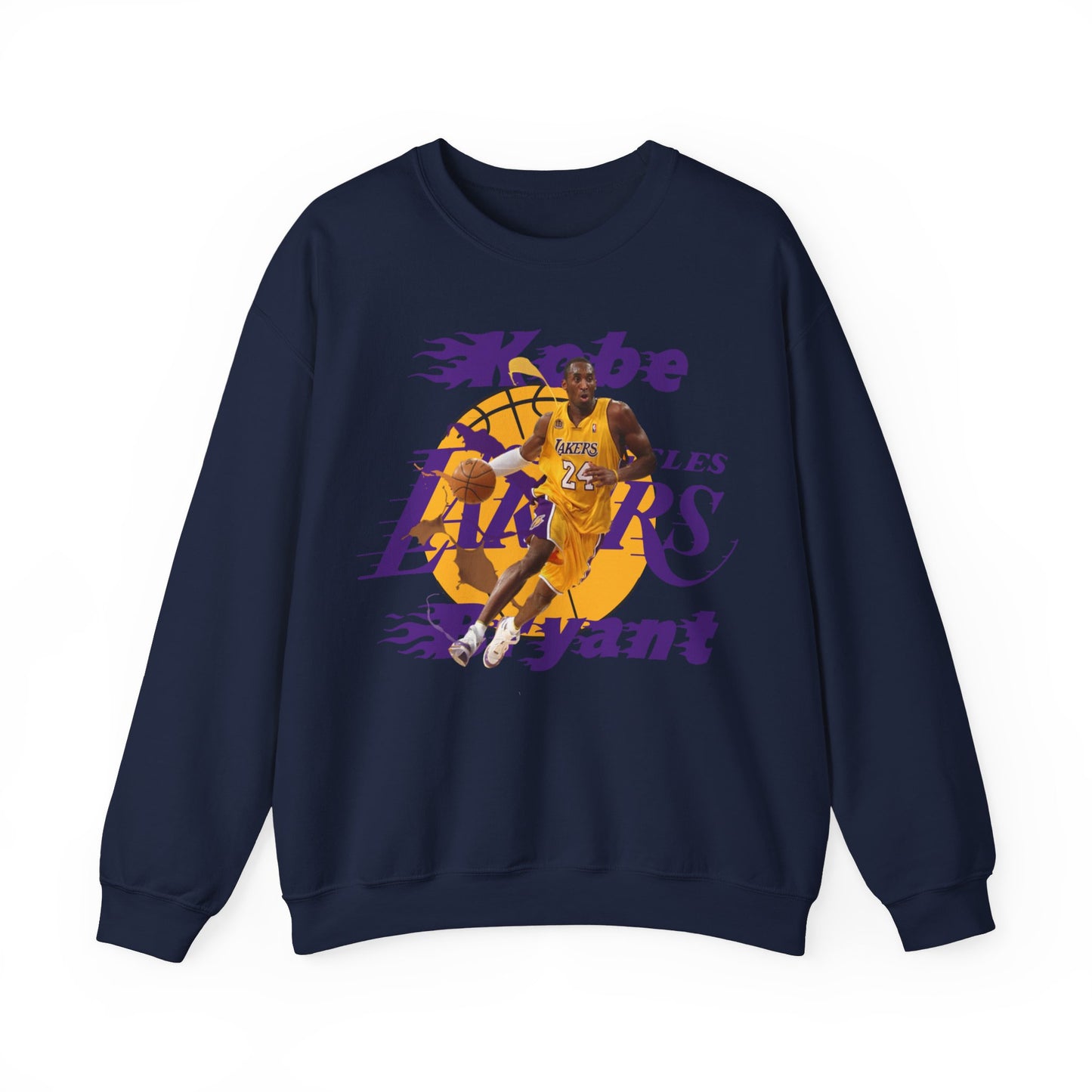 New Los Angeles Lakers Kobe Bryant High Quality Unisex Heavy Blend™ Crewneck Sweatshirt