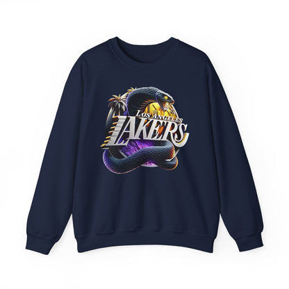 Brand New Los Angeles Lakers High Quality Unisex Heavy Blend™ Crewneck Sweatshirt