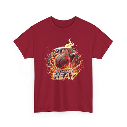 Miami Heat High Quality Printed Unisex Heavy Cotton T-shirt