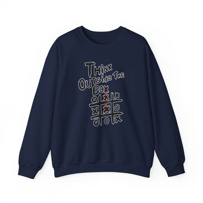 Think Outside The Box High Quality Unisex Heavy Blend™ Crewneck Sweatshirt