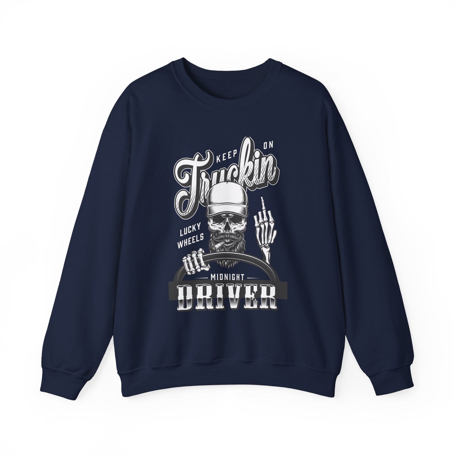 Keep On Truckin High Quality Unisex Heavy Blend™ Crewneck Sweatshirt