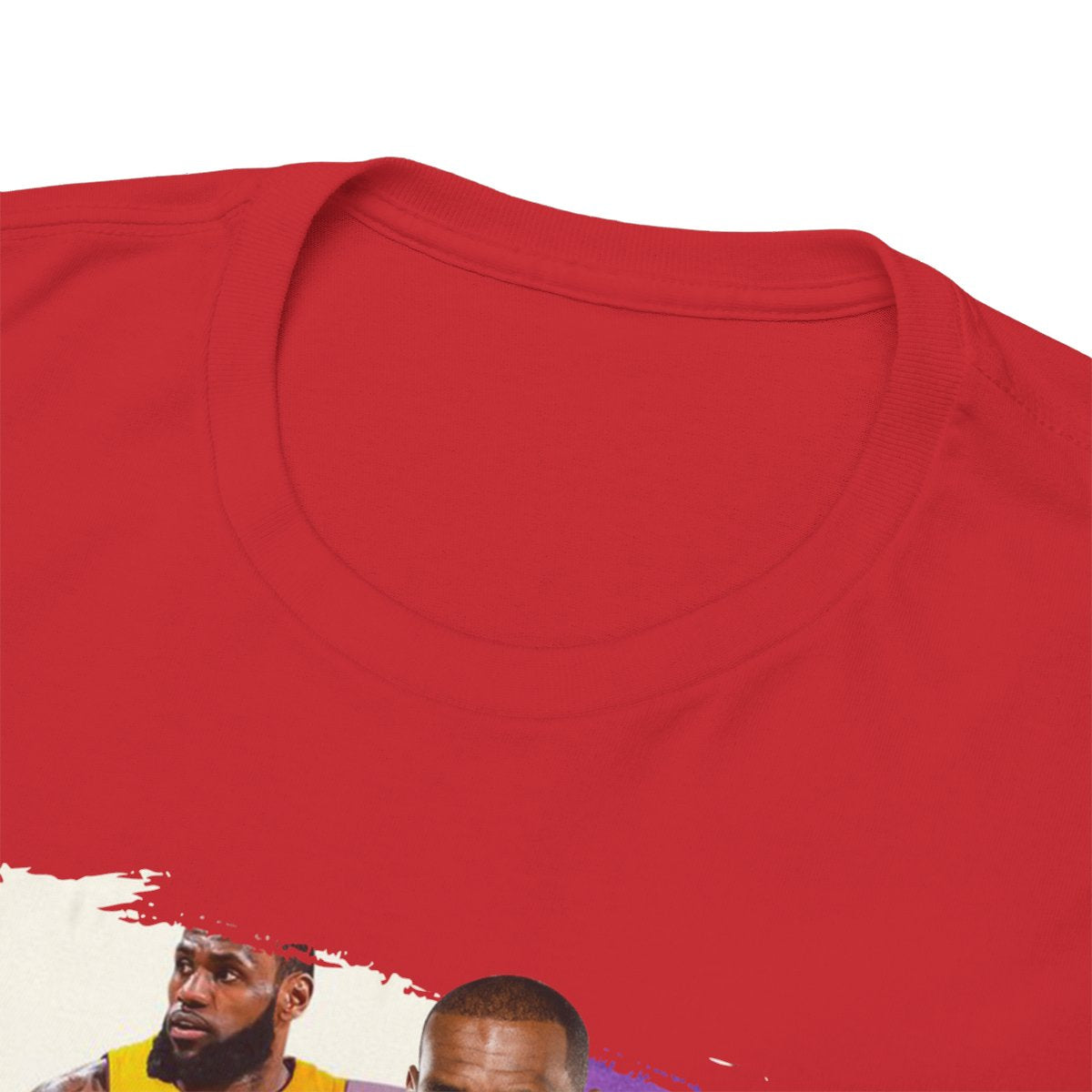 New LeBron James Los Angeles Lakers High Quality Printed Unisex Heavy Cotton T-Shirt