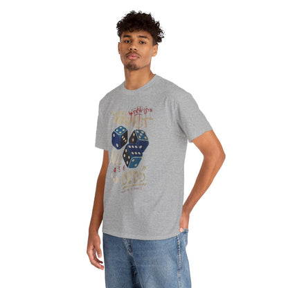 Against All Odds High Quality Printed Unisex Heavy Cotton T-shirt