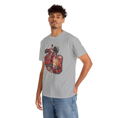 Michael Jordan Forever A Legend High Quality Printed Unisex Heavy Cotton T-shirt