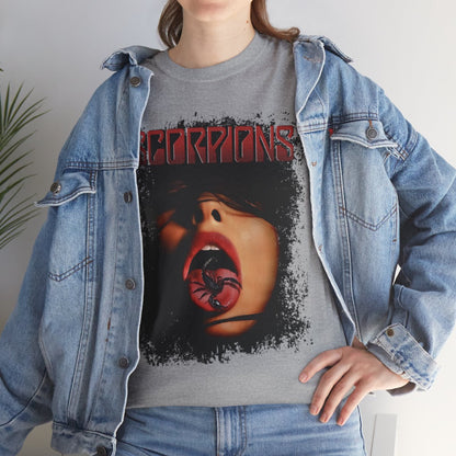 New The Scorpions High Quality Printed Unisex Heavy Cotton T-shirt