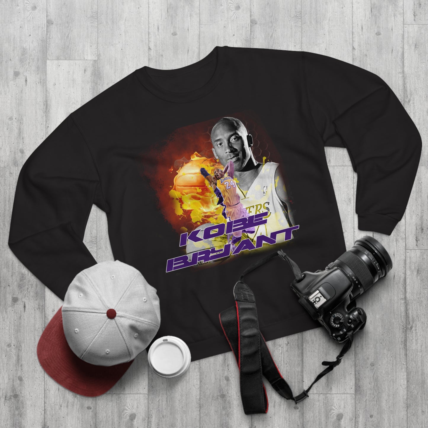 Brand New Los Angeles Lakers Kobe Bryant High Quality Unisex Heavy Blend™ Crewneck Sweatshirt