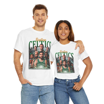 Brand New Boston Celtics High Quality Printed Unisex Heavy Cotton T-shirt