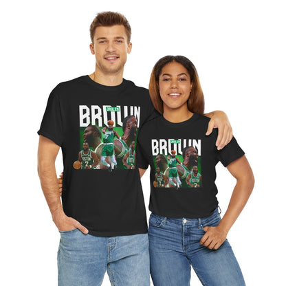 Boston Celtics Jaylen Brown High Quality Printed Unisex Heavy Cotton T-shirt