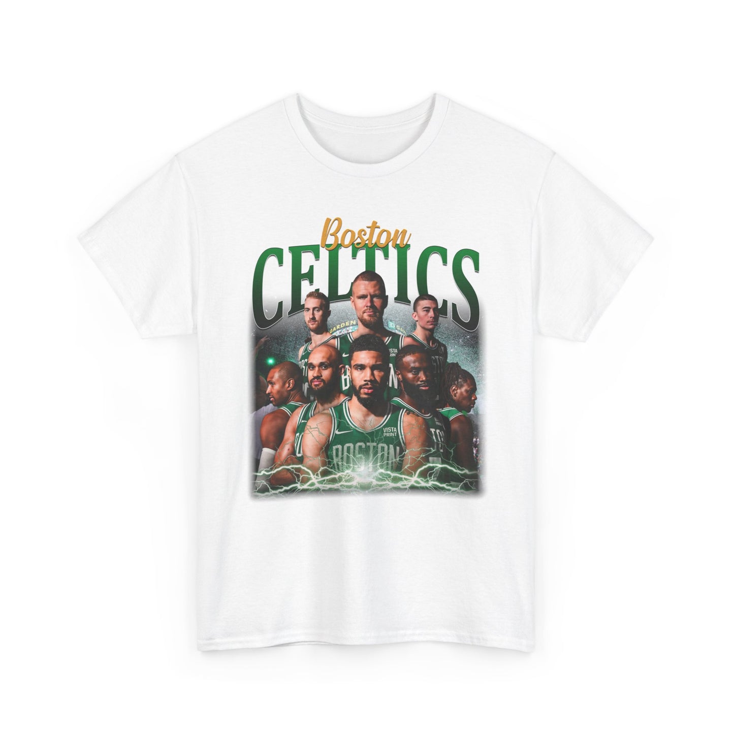 Brand New Boston Celtics High Quality Printed Unisex Heavy Cotton T-shirt