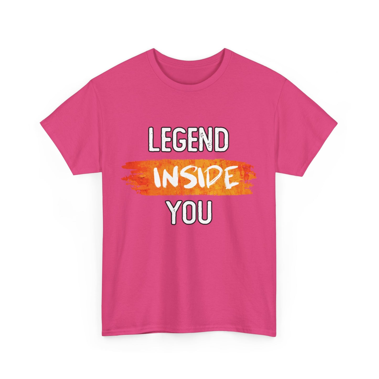 Legend Inside You High Quality Printed Unisex Heavy Cotton T-shirt