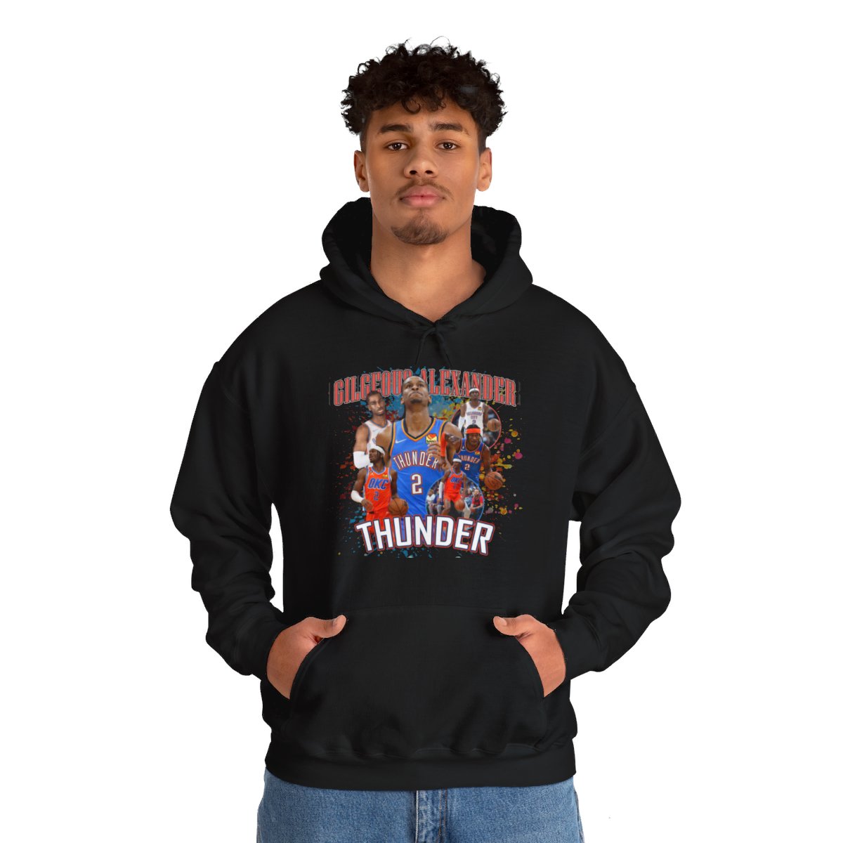 Shai Gilgeous-Alexander Oklahoma City Thunder High Quality Unisex Heavy Blend™ Hoodie