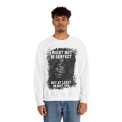 I Might Not Be Perfect But At Least High Quality Unisex Heavy Blend™ Crewneck Sweatshirt