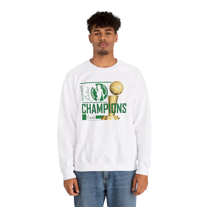 Boston Celtics 2024 NBA Champions High Quality Unisex Heavy Blend™ Crewneck Sweatshirt