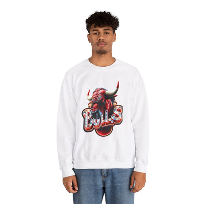 High Quality Chicago Bulls Unisex Heavy Blend™ Crewneck Sweatshirt