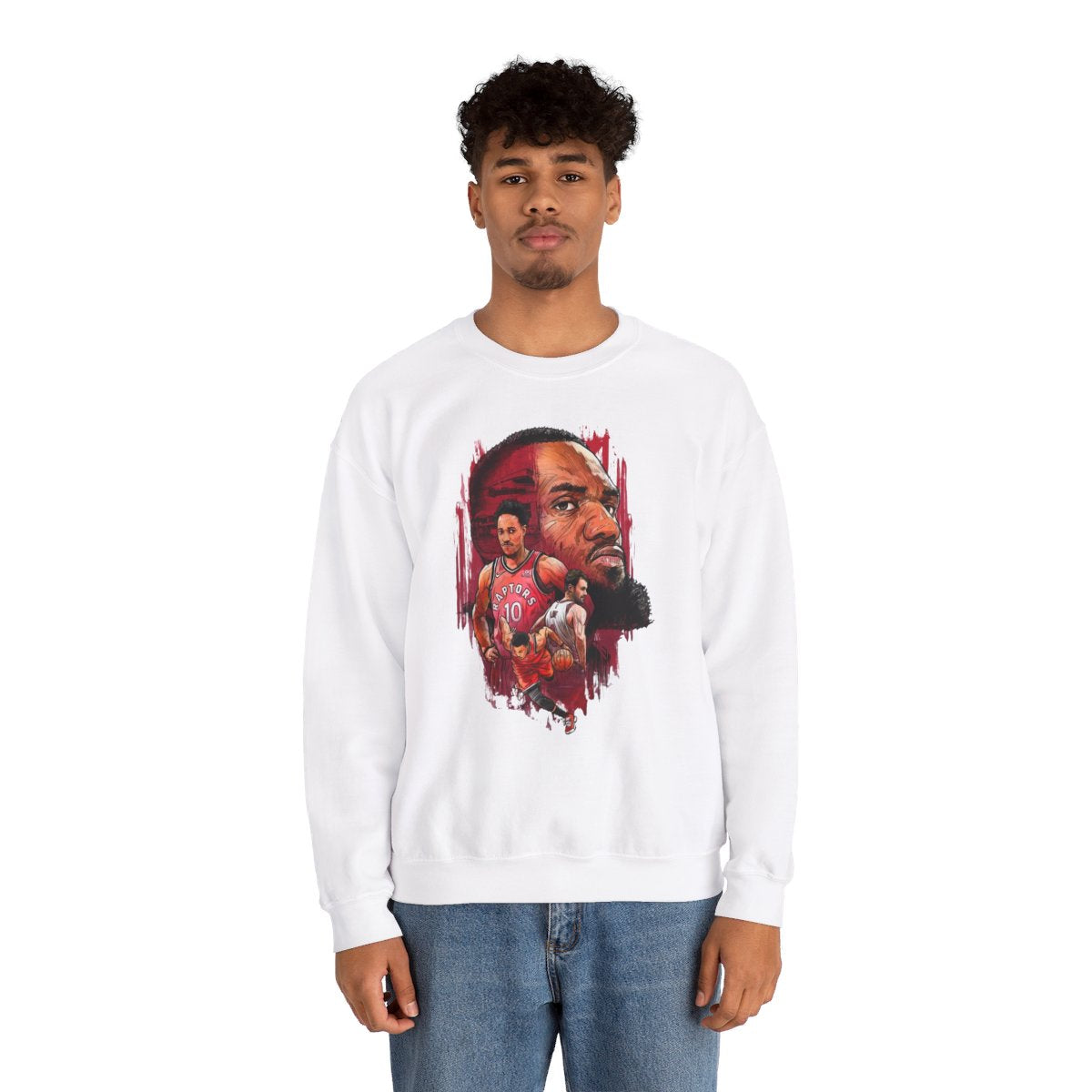 Toronto Raptors High Quality Unisex Heavy Blend™ Crewneck Sweatshirt