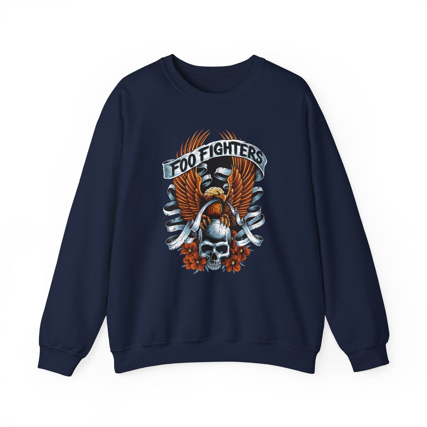 Foo Fighters High Quality Unisex Heavy Blend™ Crewneck Sweatshirt