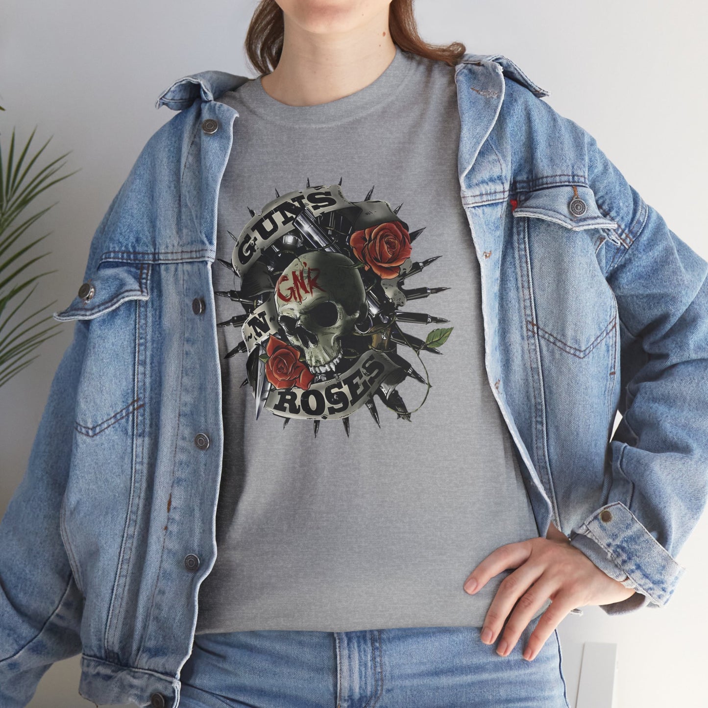 Guns N' Roses High Quality Printed Unisex Heavy Cotton T-shirt