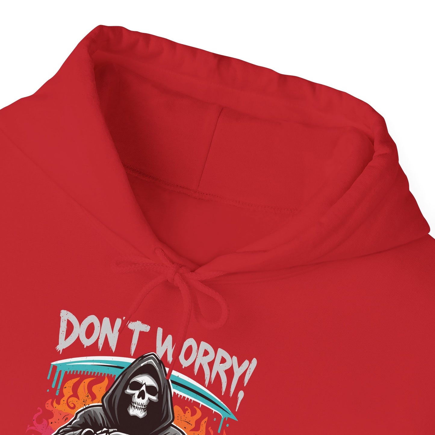 Don't worry you'll Pass Out Before You Die High Quality Unisex Heavy Blend™ Hoodie