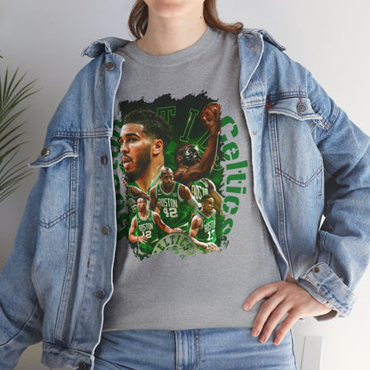 New Boston Celtics High Quality Printed Unisex Heavy Cotton T-Shirt
