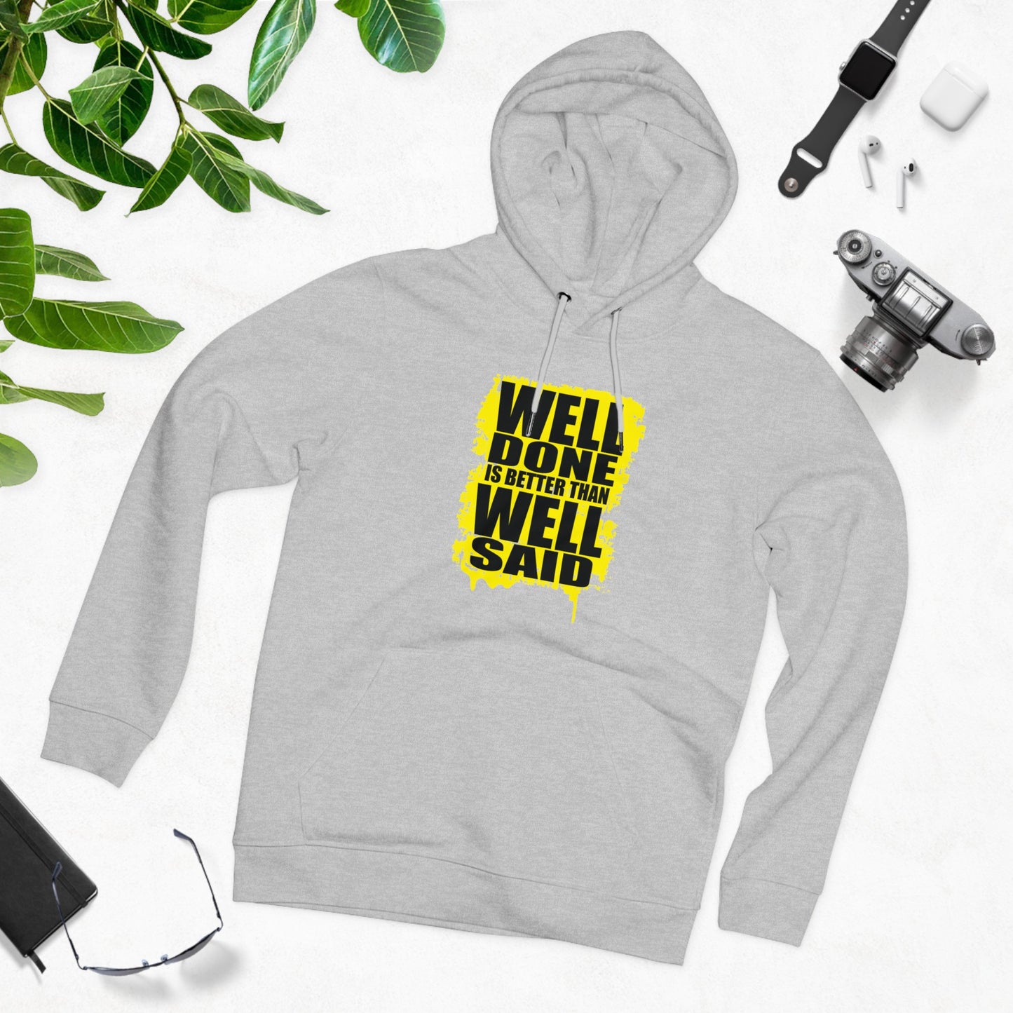 Well Done Is Better Than Well Said High Quality Unisex Heavy Blend™ Hoodie