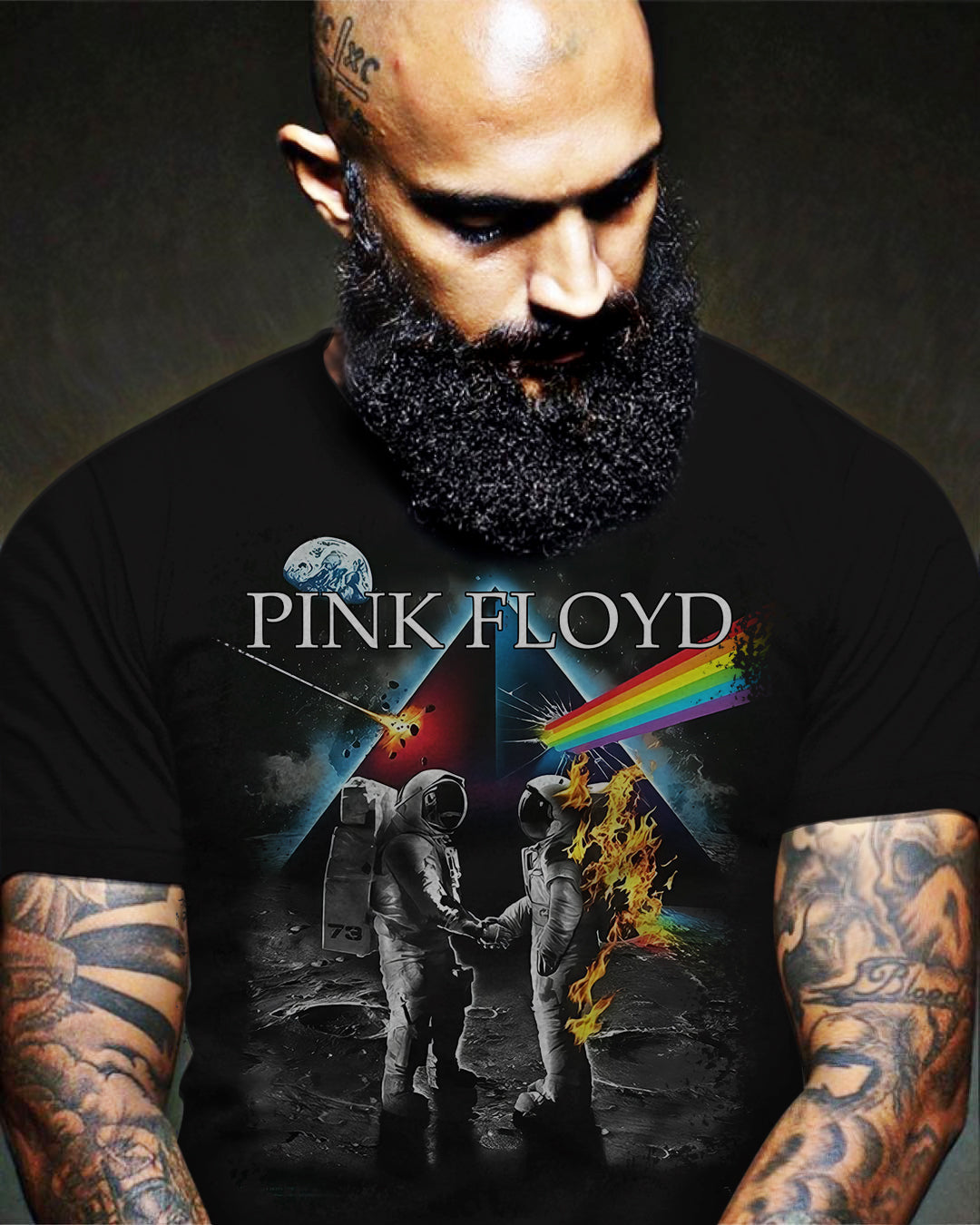 Pink Floyd High Quality Printed Unisex Heavy Cotton T-shirt