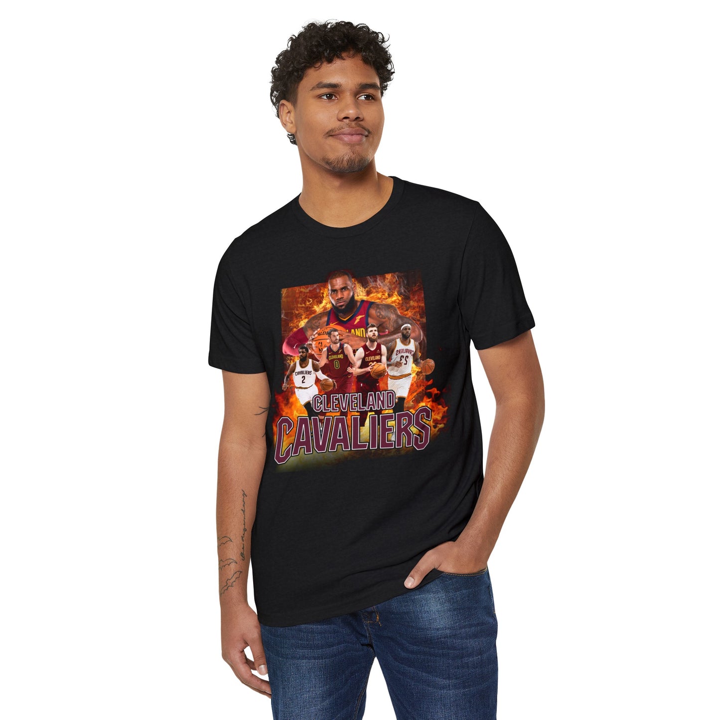 Cleveland Cavaliers High Quality Printed Unisex Heavy Cotton T-shirt
