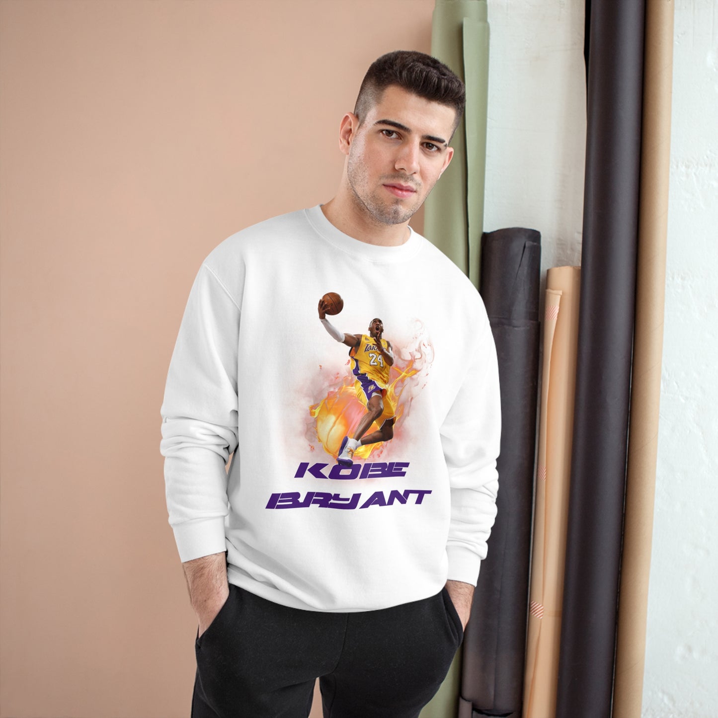 Los Angeles Lakers Kobe Bryant High Quality Unisex Heavy Blend™ Crewneck Sweatshirt