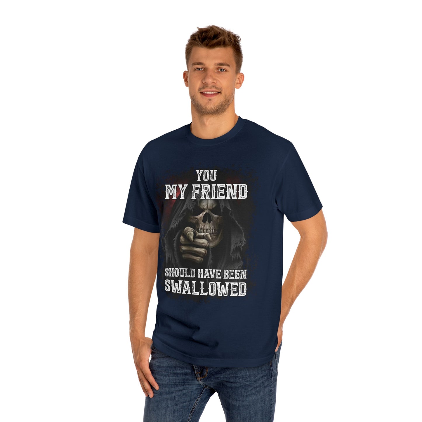 To You My Friend High Quality Printed Unisex Heavy Cotton T-shirt