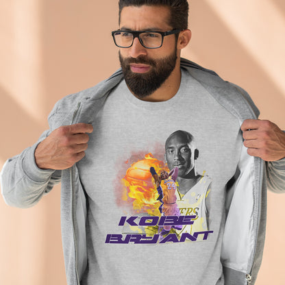 Brand New Los Angeles Lakers Kobe Bryant High Quality Unisex Heavy Blend™ Crewneck Sweatshirt
