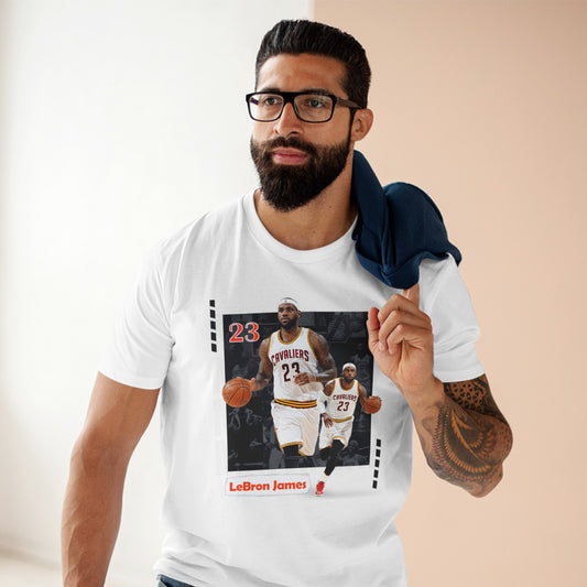 LeBron James Los Angeles Lakers High Quality Printed Unisex Heavy Cotton T-Shirt